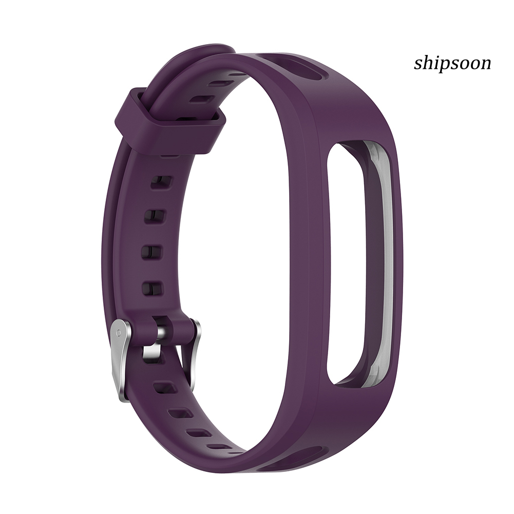 Dây Đeo Bằng Silicone Mềm Cho Đồng Hồ Thông Minh Huawei Honor Band 4 Running Version 3e