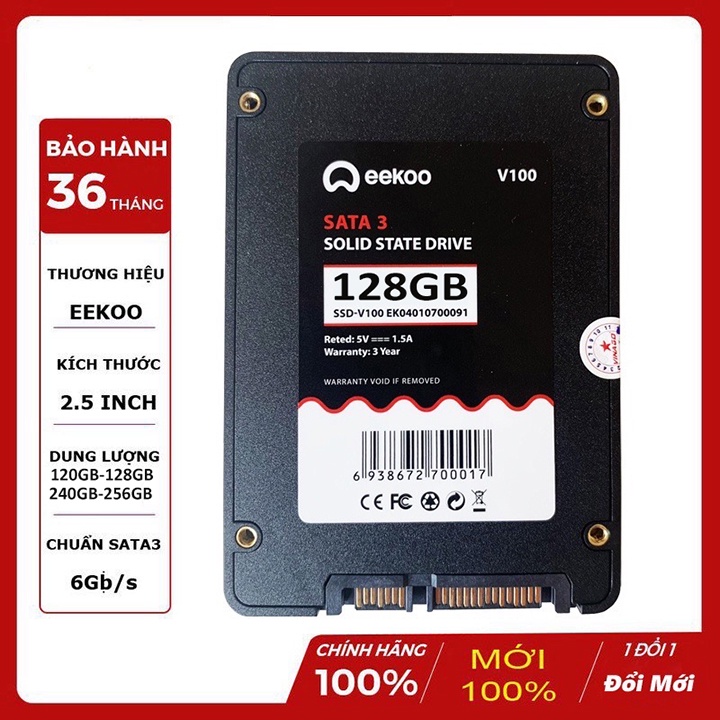 Ổ CỨNG SSD 128GB EEKOO