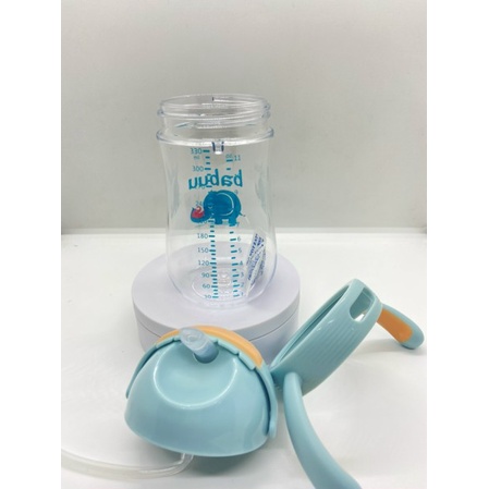 Bình tập uống PPSU nắp bật Babuu có van chống sặc cho bé