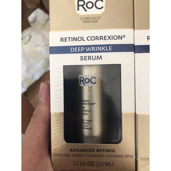 [CÓ SẴN]RoC Retinol Correxion Deep Wrinkle Retinol Serum 30ml
