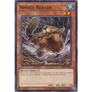 Thẻ bài Yugioh - TCG - Nimble Beaver / CIBR-EN040'
