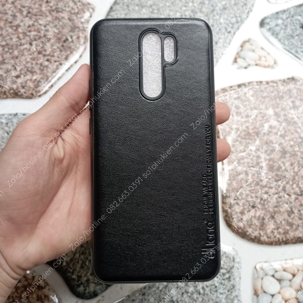 Ốp da Xiaomi Redmi 9 chất liệu da sang trọng bền đẹp