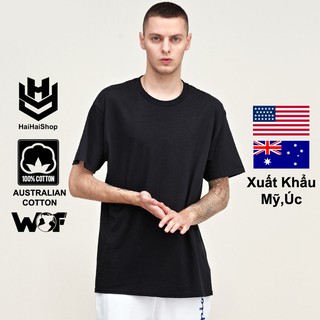 Áo Thun Trơn Cotton 100%, Hàng Công Ty Xuất Khẩu Mỹ, Áo Thun Trơn Nam Nữ