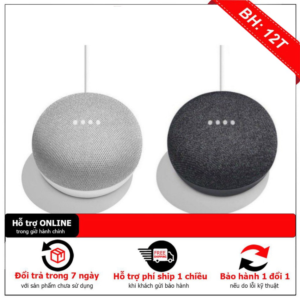 ƯU ĐAI DUY NHAT Loa thông minh Google Home Mini - Xuất xứ US - New100% ƯU ĐAI DUY NHAT