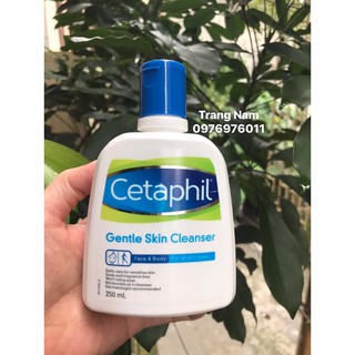 SỮA RỬA MẶT CETAPHIL GENTLE SKIN CLEANSER 250ML CHUẨN ÚC