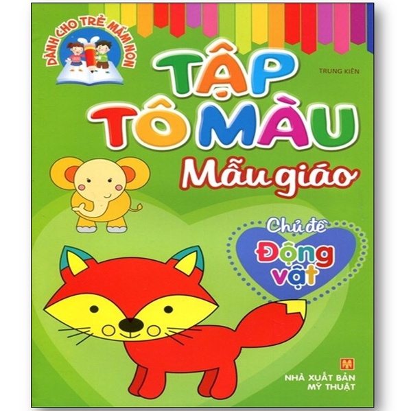 Sách - Combo Tập Tô Màu Mẫu Giáo ( Túi 8 Cuốn)
