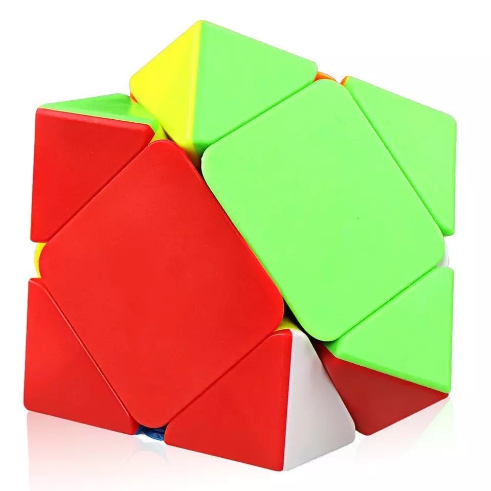 Rubik Qiyi QiCheng Skewb Stickerless tốc độ, khối xếp hình đồ chơi trẻ em QSS