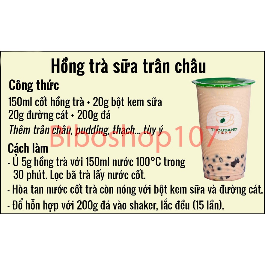 Bột kem sữa béo S-Creamer pha trà sữa, làm bánh, kẹo nougat 1Kg