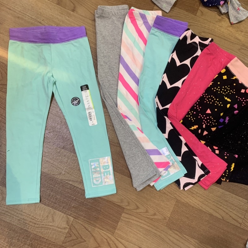 Legging cotton thu đông bé gái nhí dư xịn