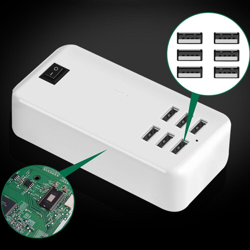 BTLIMER Bộ SạC ĐiệN ThoạI 6 CổNg UK