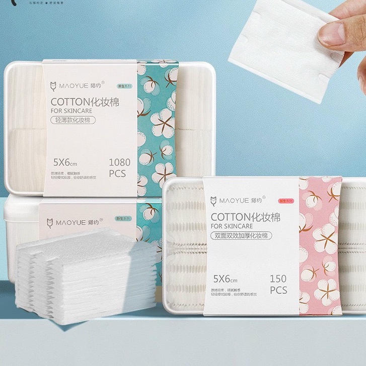 Bông tẩy tranh hộp lameila Cotton ha mai