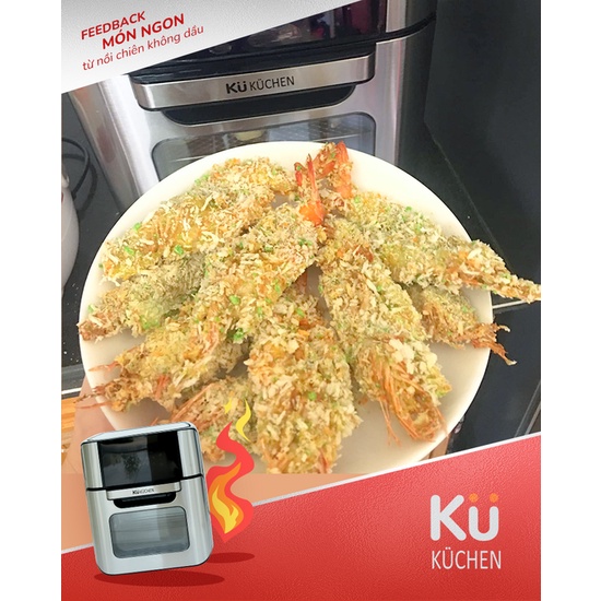 Nồi chiên không dầu Kuchen 12 Lít, thương hiệu của Đức