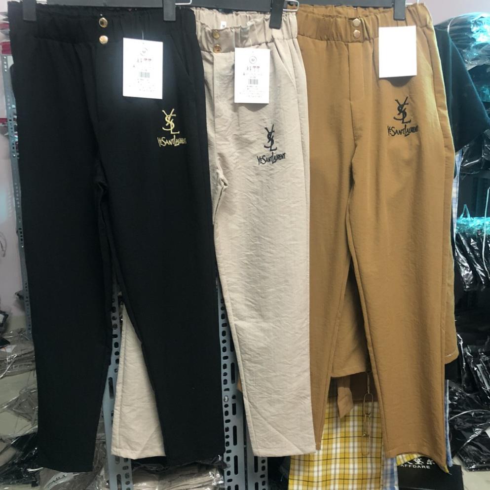 Bigsize  Quần baggy nữ 2 khuy ⚡️Mẫu hót 2021 ⚡️ Quần dài đũi thiết kế kiểu dáng baggy dễ phối đồ, chất vải dày dặn