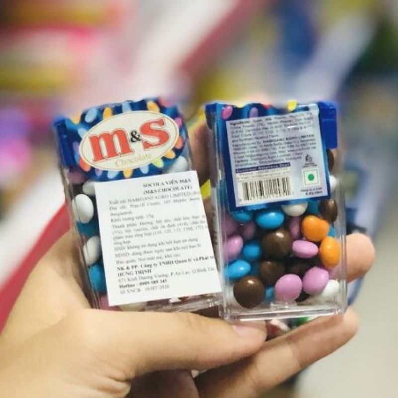Kẹo Socola Viên M&S Hộp 15g