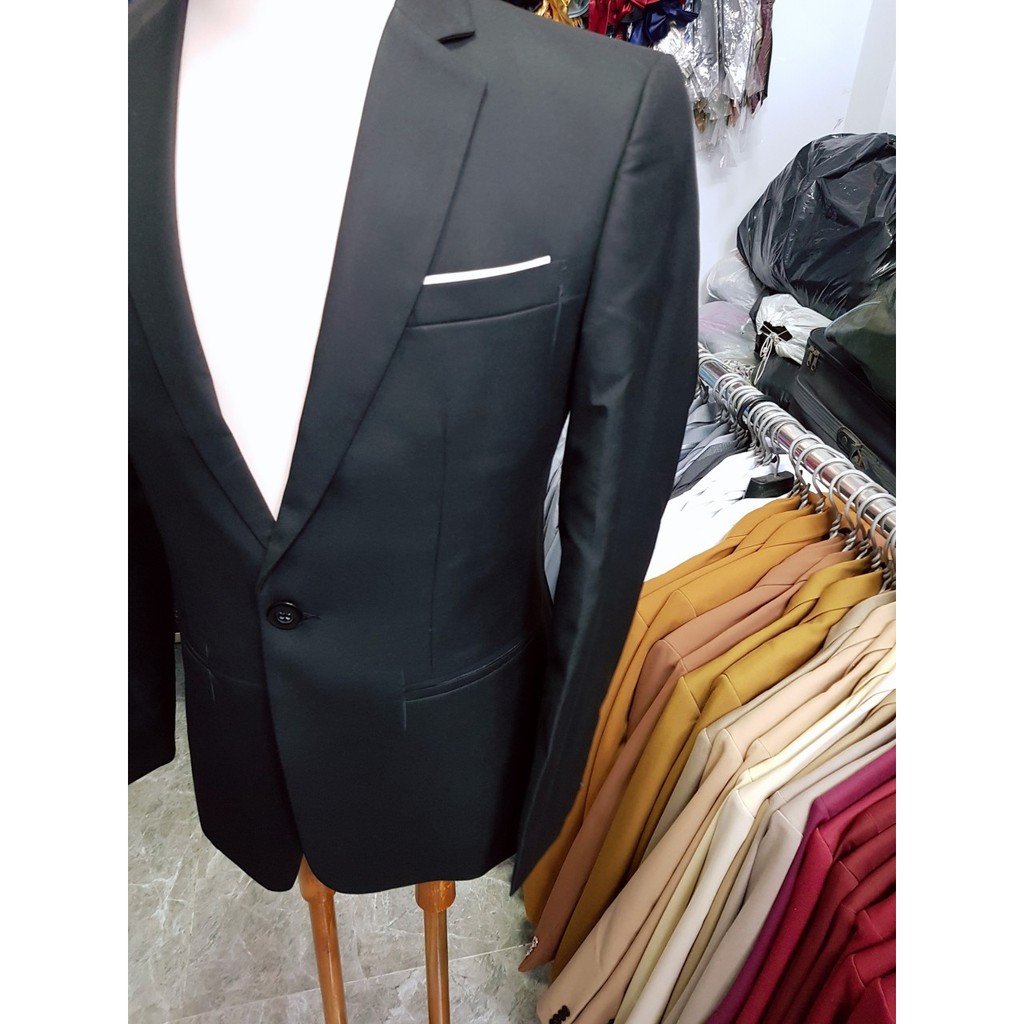 [Xả Hàng Cuối Năm] Bộ vest đen form ôm body full size giá sỉ