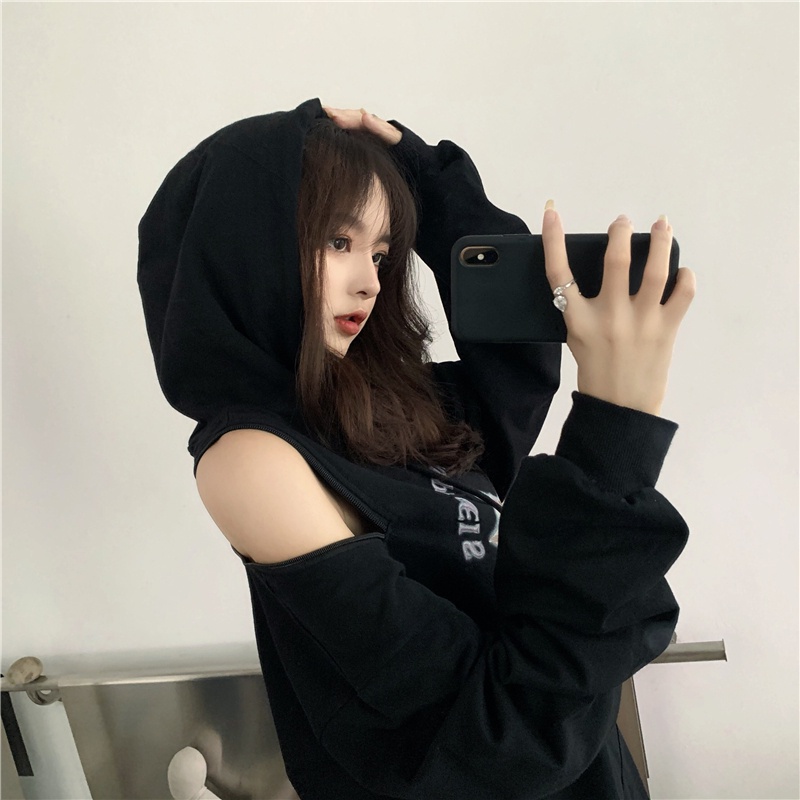 Áo hoodie dáng rộng in họa tiết thời trang mới cho nữ | BigBuy360 - bigbuy360.vn