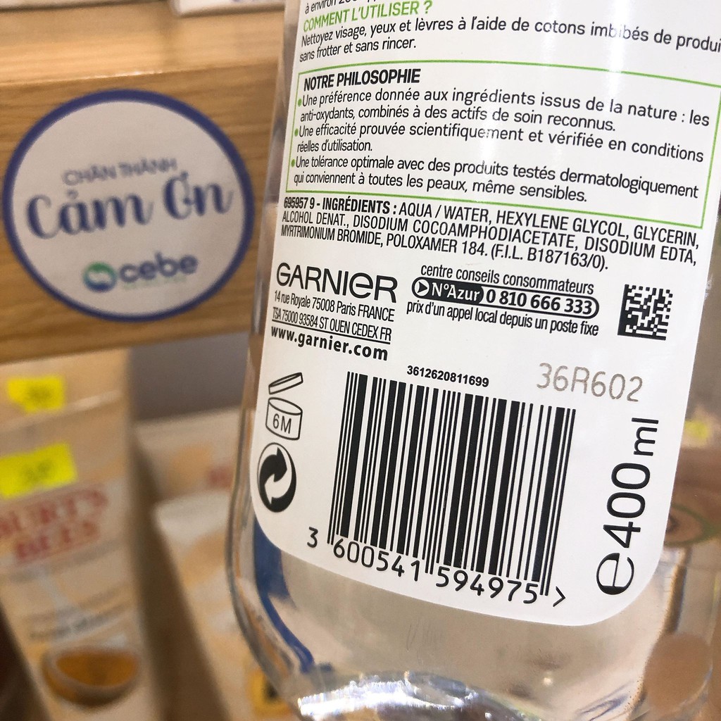 Nước tẩy trang da dầu Garnier SkinActive Solution Micellaire Tout en 1 (400mL) | BigBuy360 - bigbuy360.vn