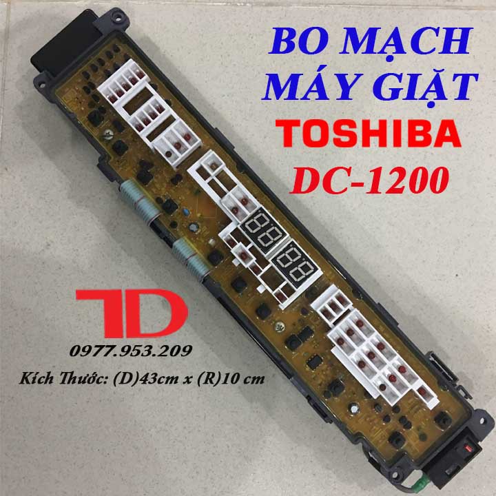 Bo mạch máy giặt TOSHIBA DC1200 DC1500