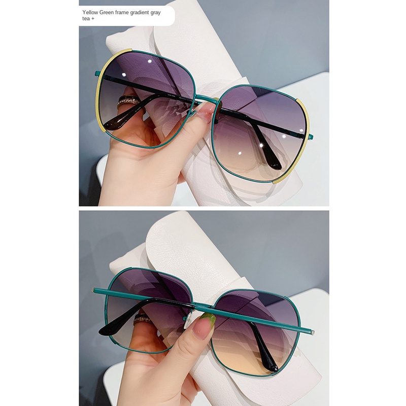 Kính Mát Oversize Gọng Đen Thời Trang Cho Nữ