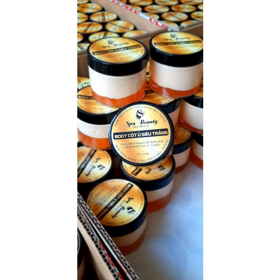 Kem cốt trắng da toàn thân 2 tầng_lên tông