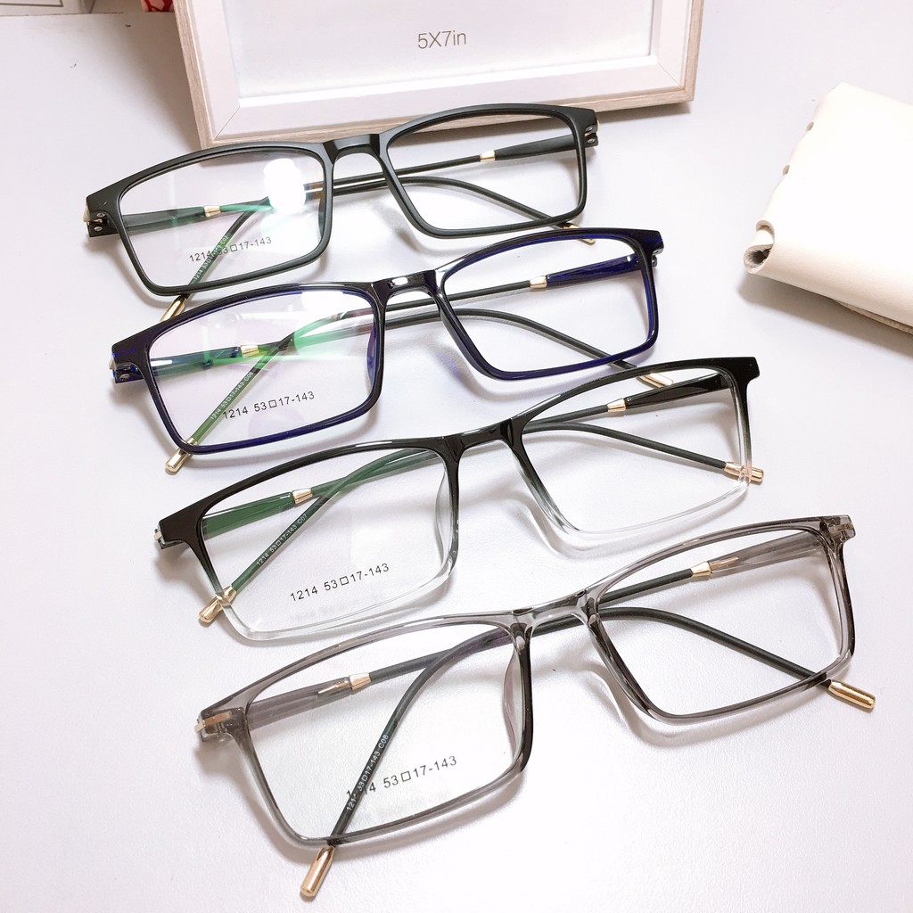 [Mã SKAMA07 giảm 8% đơn từ 250k] Gọng kính cận 1214 kèm mắt cận viễn loạn | BigBuy360 - bigbuy360.vn