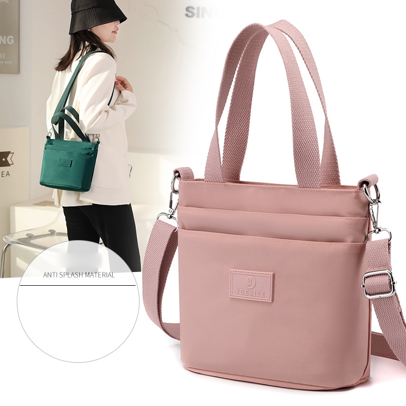 Túi Xách Canvas Siêu Nhẹ Chống Thấm Nước Thời Trang Cho Nữ