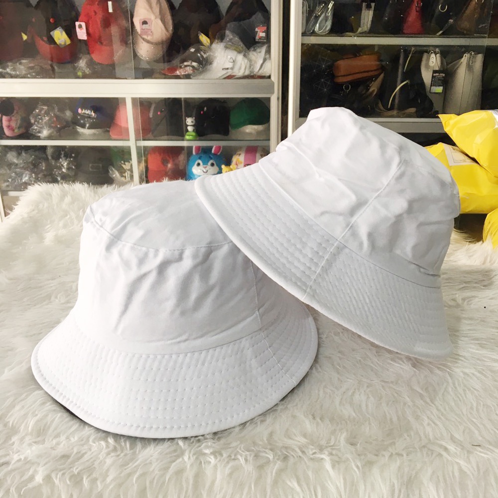 COMBO 2 CÁI CHỈ CÓ 61K Nón bucket tai bèo trơn chất liệu vải Cotton thoáng mát mà hợp mốt thời trang