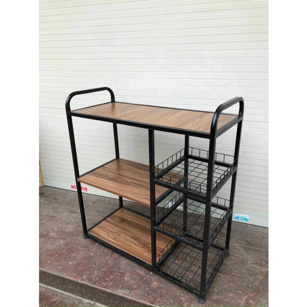 Giá kệ bếp khung sắt Sơn,kệ lò vi sóng, kệ đa năng
