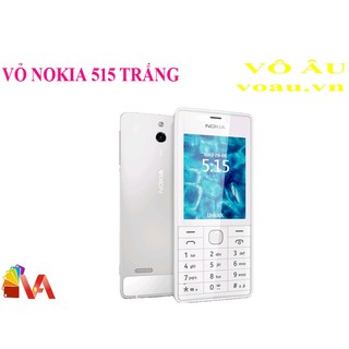 VỎ NOKIA 515 MÀU TRẮNG