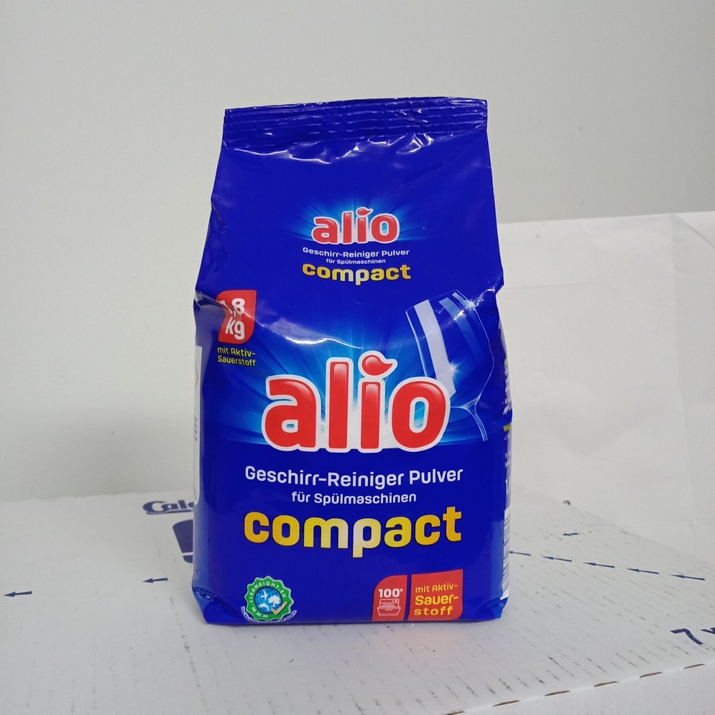 Bột rửa bát alio 1.8kg dùng cho Máy rửa bát  chén