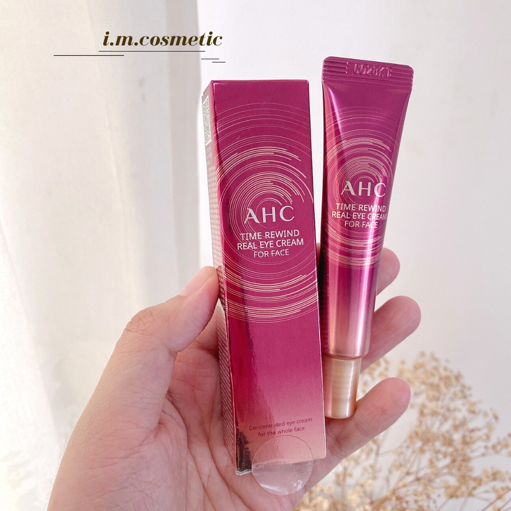 Kem Mắt AHC Youth Lasting Real Eye Cream For Face (Bản Mới Nhất 2021) | BigBuy360 - bigbuy360.vn