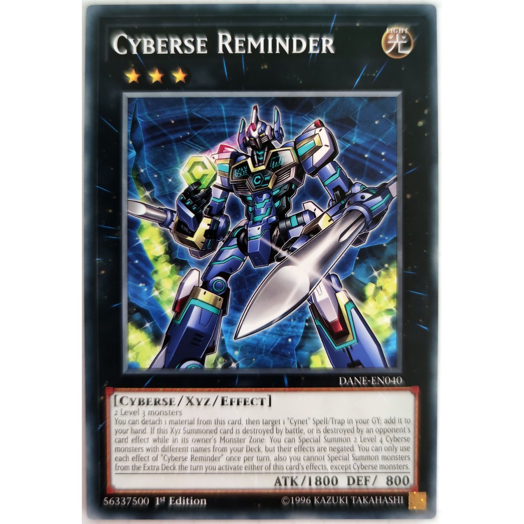 [Thẻ Yugioh] Cyberse Reminder |EN| Common (VRAINS)