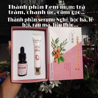 COMBO HỖ TRỢ LÀM GIẢM MỤN LAVOINE