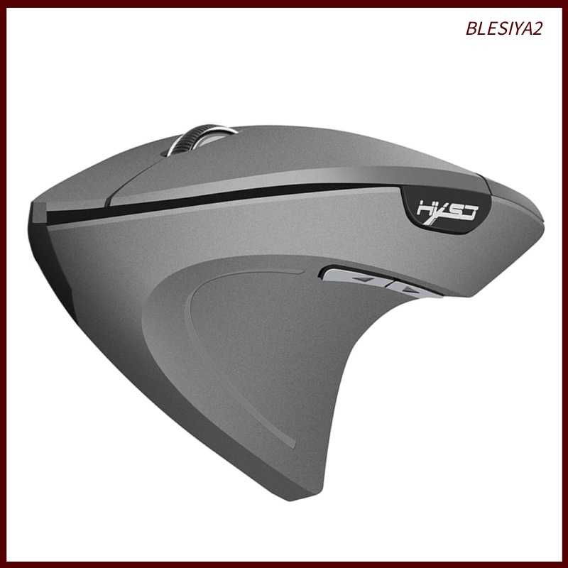 2.4G Ergonomic Optical Wireless Mouse 800/1600/2400DPI Vertical Mice Black