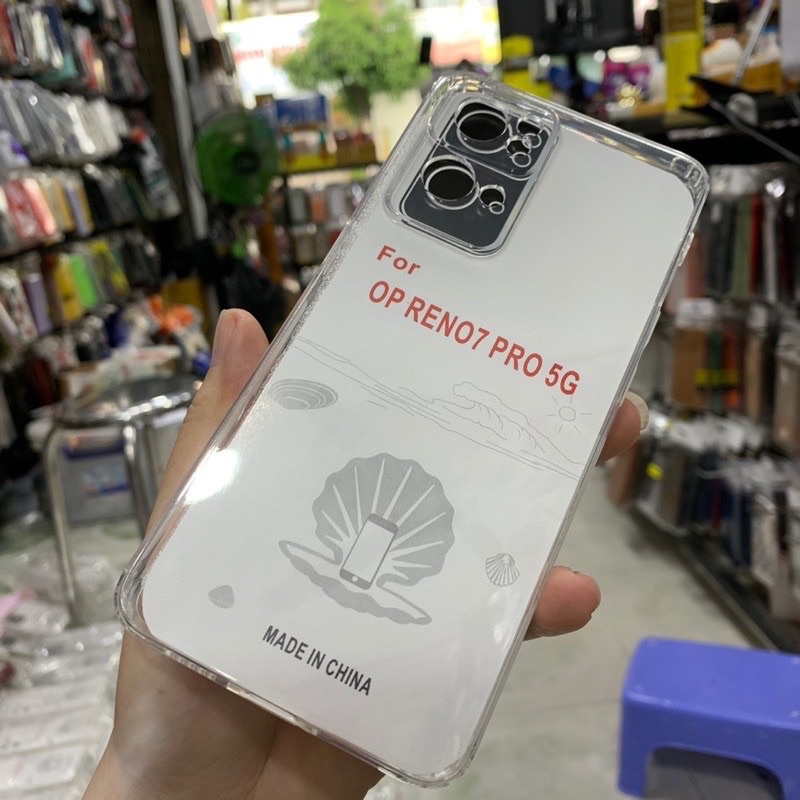 Ốp OPPO RENO7 4G/ Reno 7 5G / Reno 7pro 5G  trong suốt bảo vệ Camera thời trang