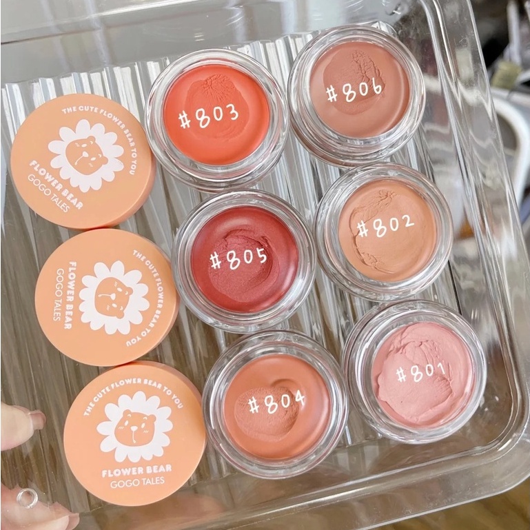[GOGO TALES] Má Hồng Dạng Kem mờ 6 Màu Tùy Chọn | BigBuy360 - bigbuy360.vn