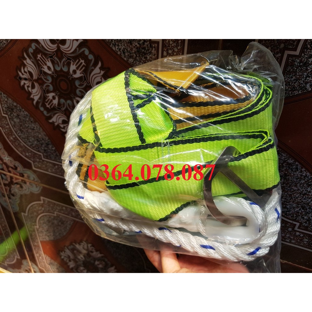 ĐAI AN TOÀN THÂN 2 MÓC bao gồm 2 móc + áo thân loại tốt