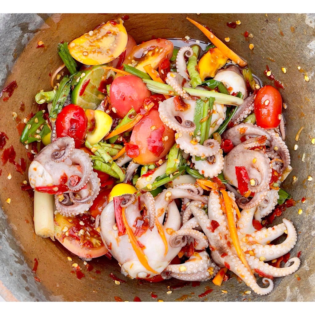 Mắm Thái làm gỏi đu đủ Somtum Zab Mike 350ml น้ำปลาร้าแซ่บไมค์