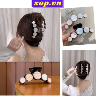 Kẹp tóc càng cua giả đá hoa  xop.vn