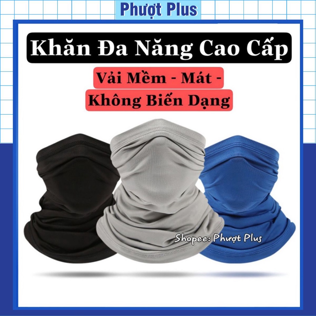 Khăn phượt đa năng chống nắng cao cấp - Vải mềm mại và mịn