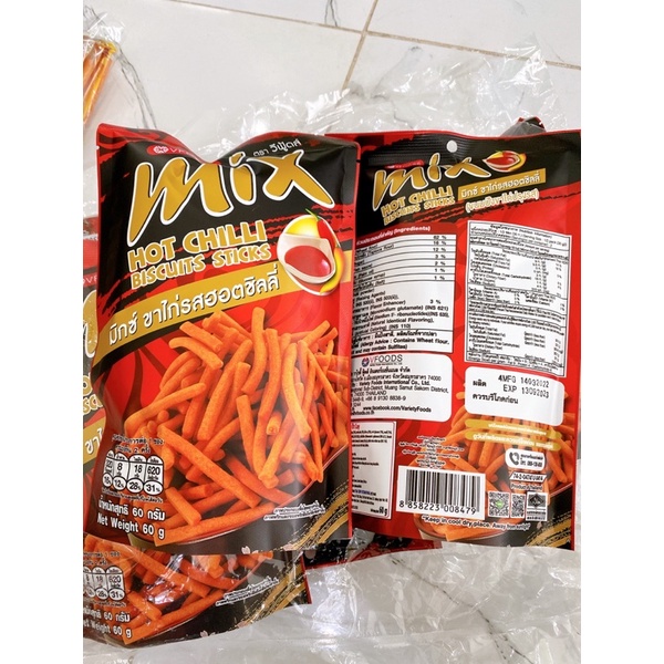 Snack Tăm Cay Mix Thái Lan - TaaYaa Food Đồ Ăn Vặt Thái Lan