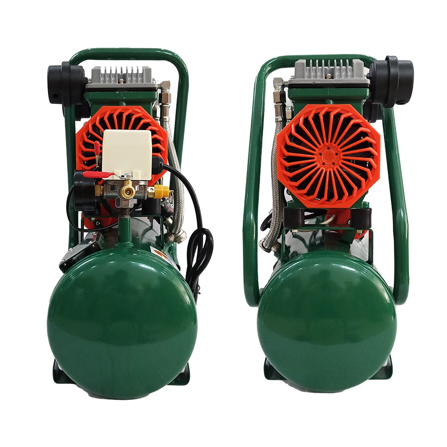 Máy nén khí gia tốc NAKAWA NK25-20, Máy chạy không dầu, Công suất 2.5HP, Bình 20L, Lên hơi siêu nhanh