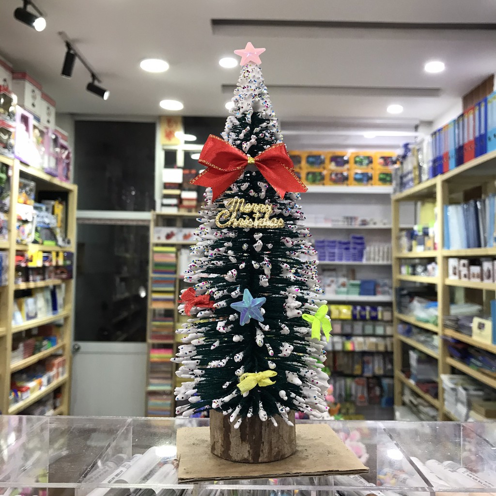 [Nowship] Cây Thông Mini Để Bàn - Thông Noel Giáng Sinh Nhiều Mẫu