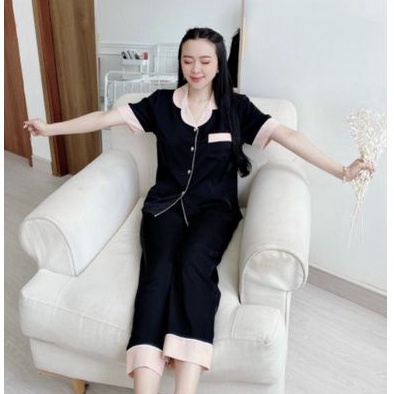 Đồ Bộ Pijama - Bộ Lụa Mango Siêu Mềm Mượt Hàng Có Size Đến 75kg