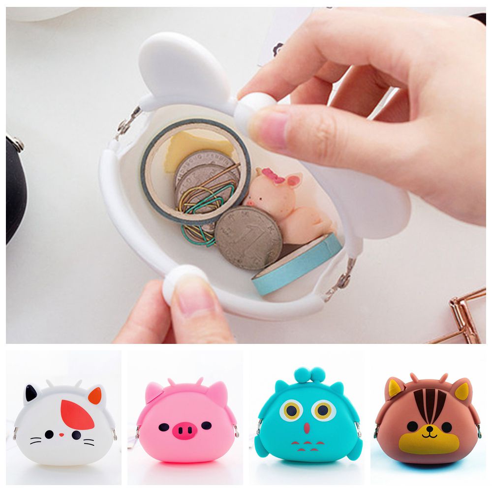 Ví đựng tai nghe/ thẻ nhớ USB thiết kế hình động vật dễ thương