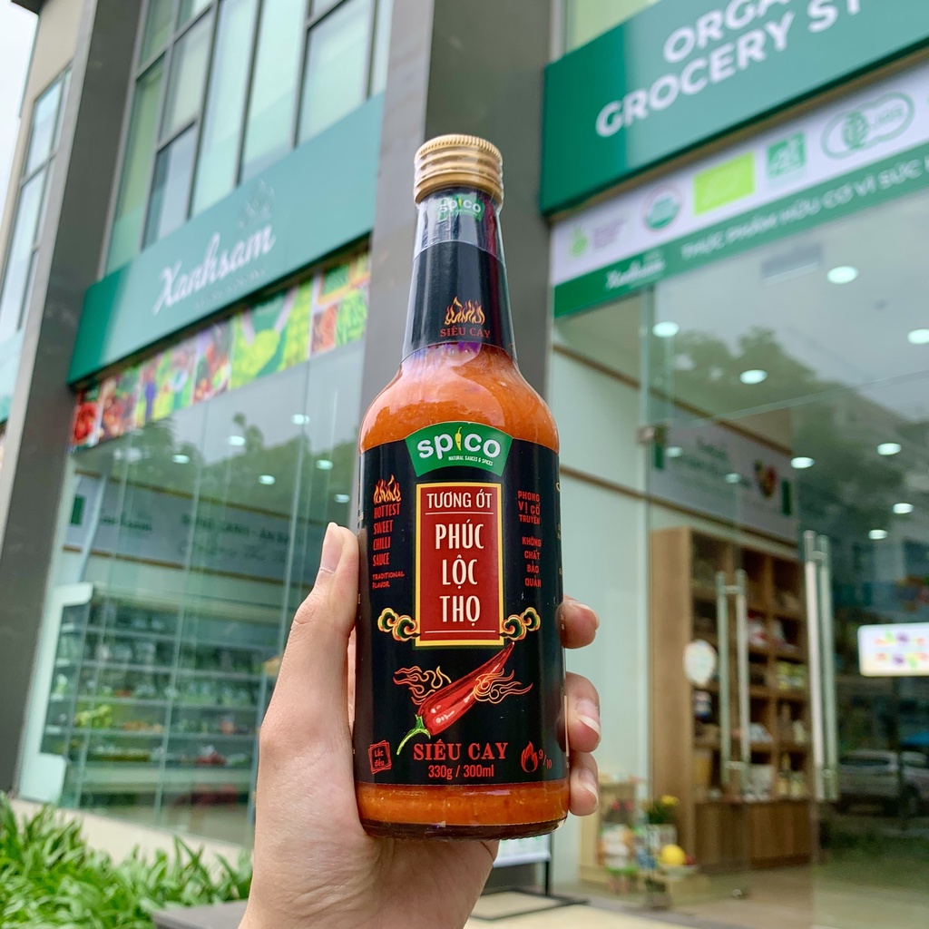 Tương Ớt Phúc Lộc Thọ Spico Cay Dịu Cay Đậm Siêu Cay 300ml - XanhSam