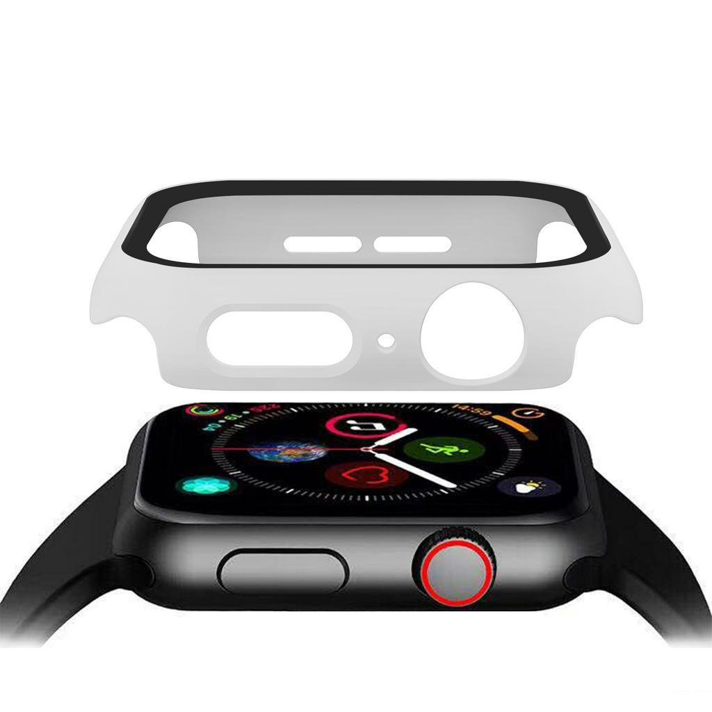 Vỏ bảo vệ viền PC cho đồng hồ thông minh Apple Watch 6/5/4 40MM/44MM Series 1/3/2 38MM/42MM