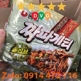 Bịch 5 Gói Mì Tương Đen Chapagetti Hàn Quốc (140 gram x 5 gói)