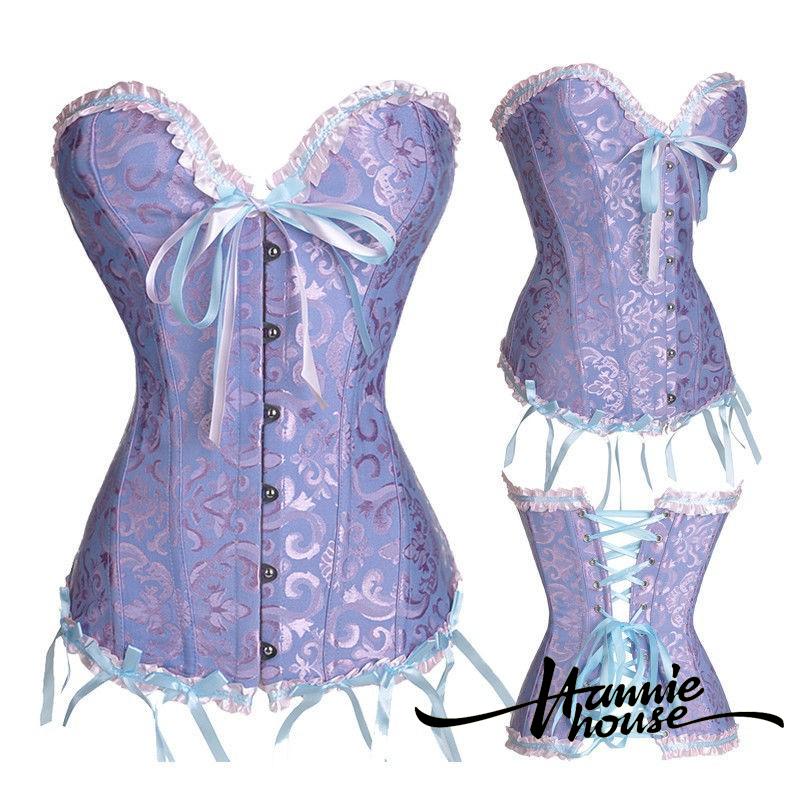 Áo lót định hình eo corset phối ren quyến rũ dành cho nữ