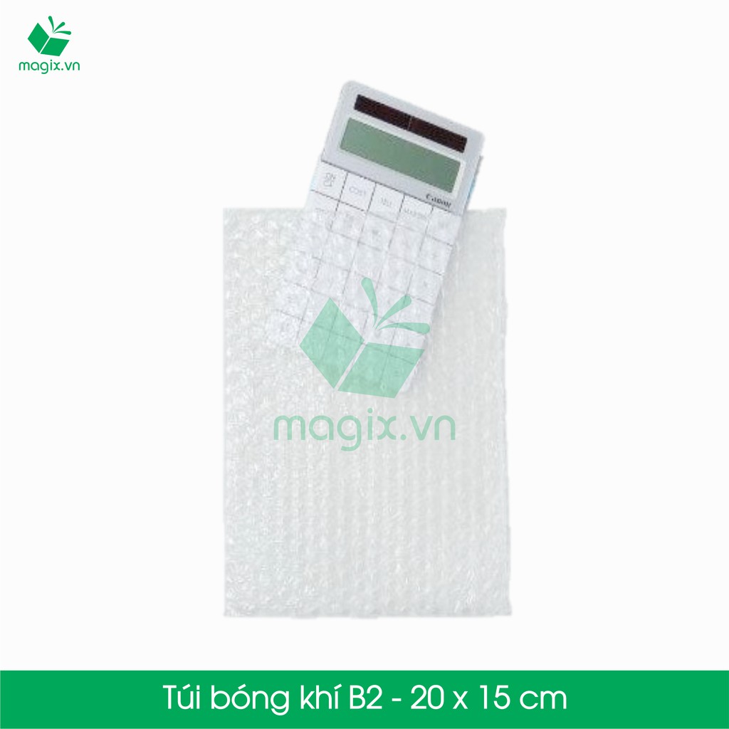 B2 - 20x15 cm - 25 TÚI BONG BÓNG KHÍ - TÚI XỐP HƠI - GÓI HÀNG ĐÓNG HÀNG